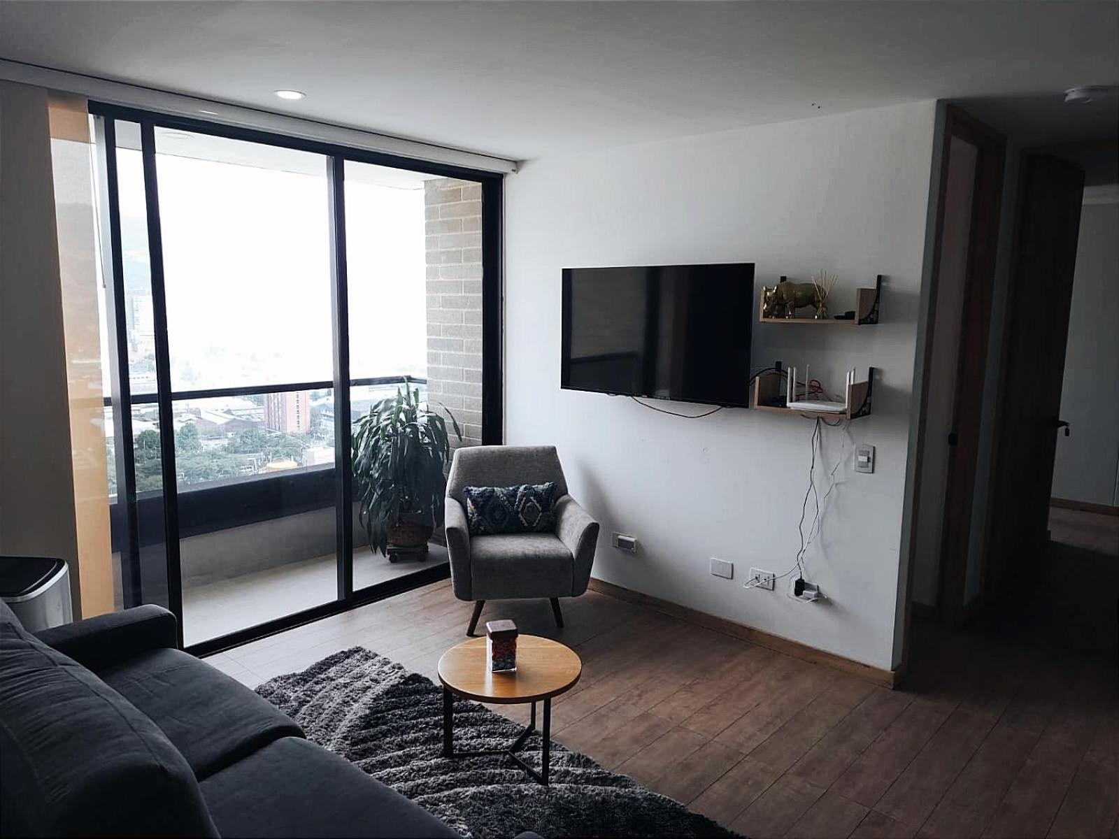 Apartment En Sabaneta, Zona Mayorca, Medellin, Hermosa Vista A La Montanas *