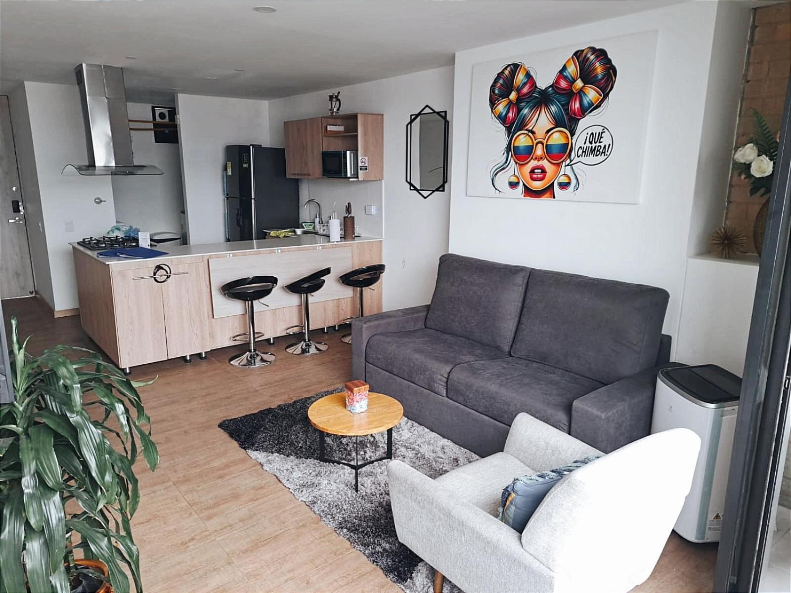 Apartment En Sabaneta, Zona Mayorca, Medellin, Hermosa Vista A La Montanas Sabaneta